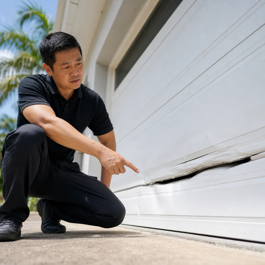 Illustration for garage door repair in Miami Gardens
